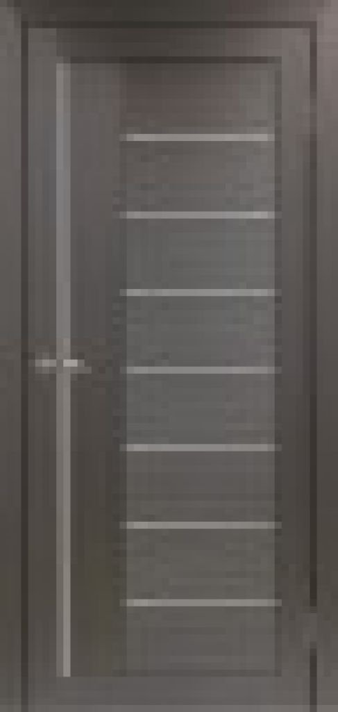 Межкомнатная дверь «Турин 524» АПП молдинг SC серебро, основые цвета: дуб беленый, дуб серый