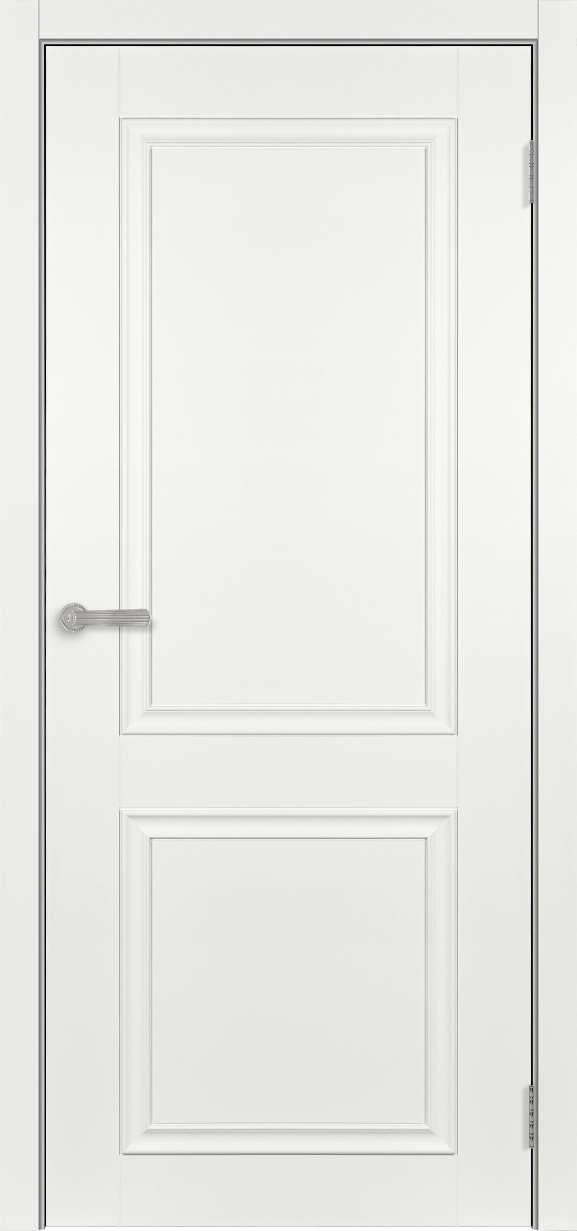 Межкомнатная дверь Прага-2, эмаль белая