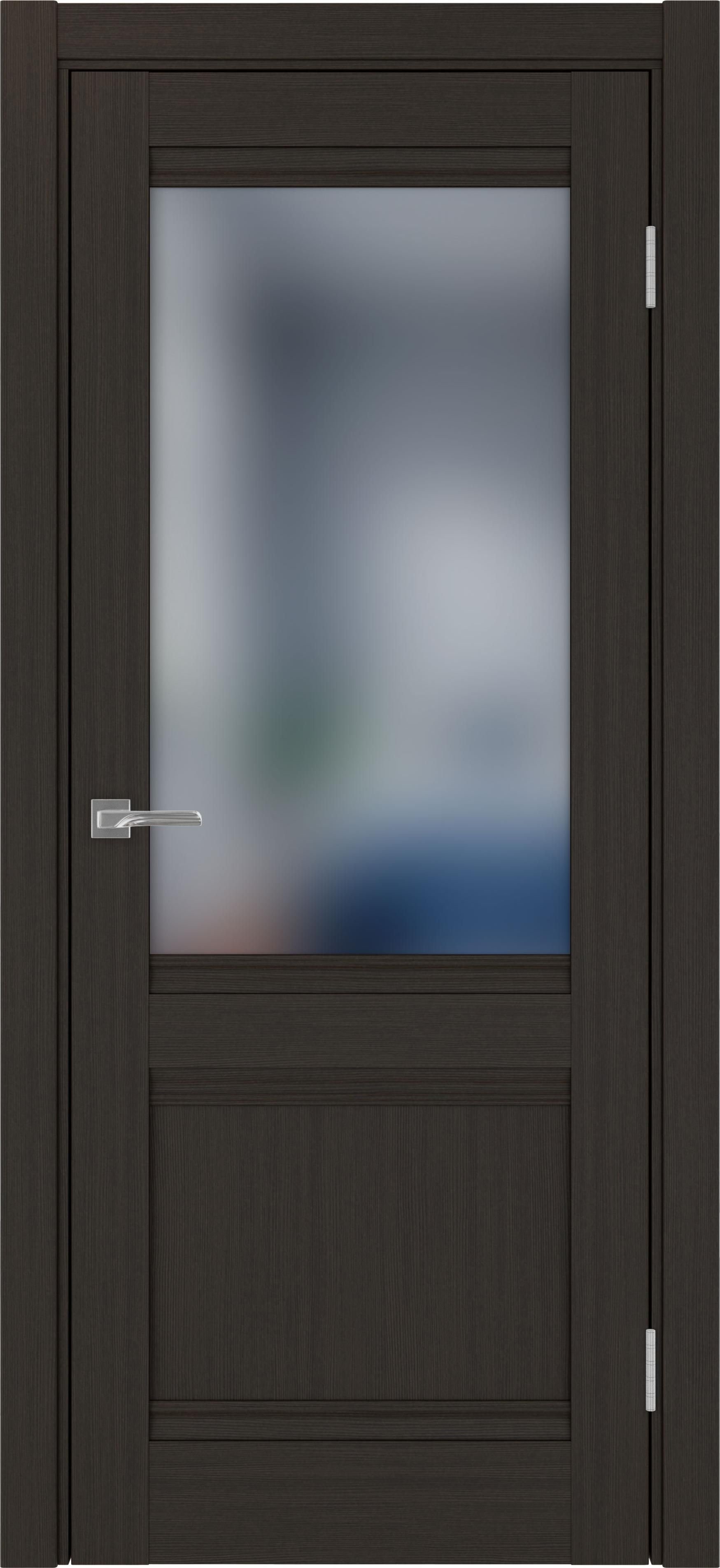 Межкомнатная дверь «Турин 502U.21Венге» стекло сатин