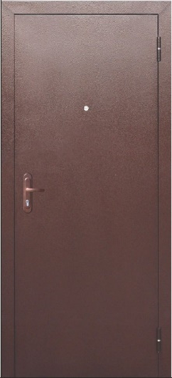 Входная дверь Прораб металл/металл, антик медь